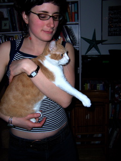 Márta and Riley dance.