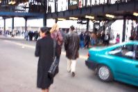 Heading Toward the Stadium